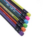 مداد مشکی پاک کن دار Rain مدل R-605 بسته 12 عددی - Image 3