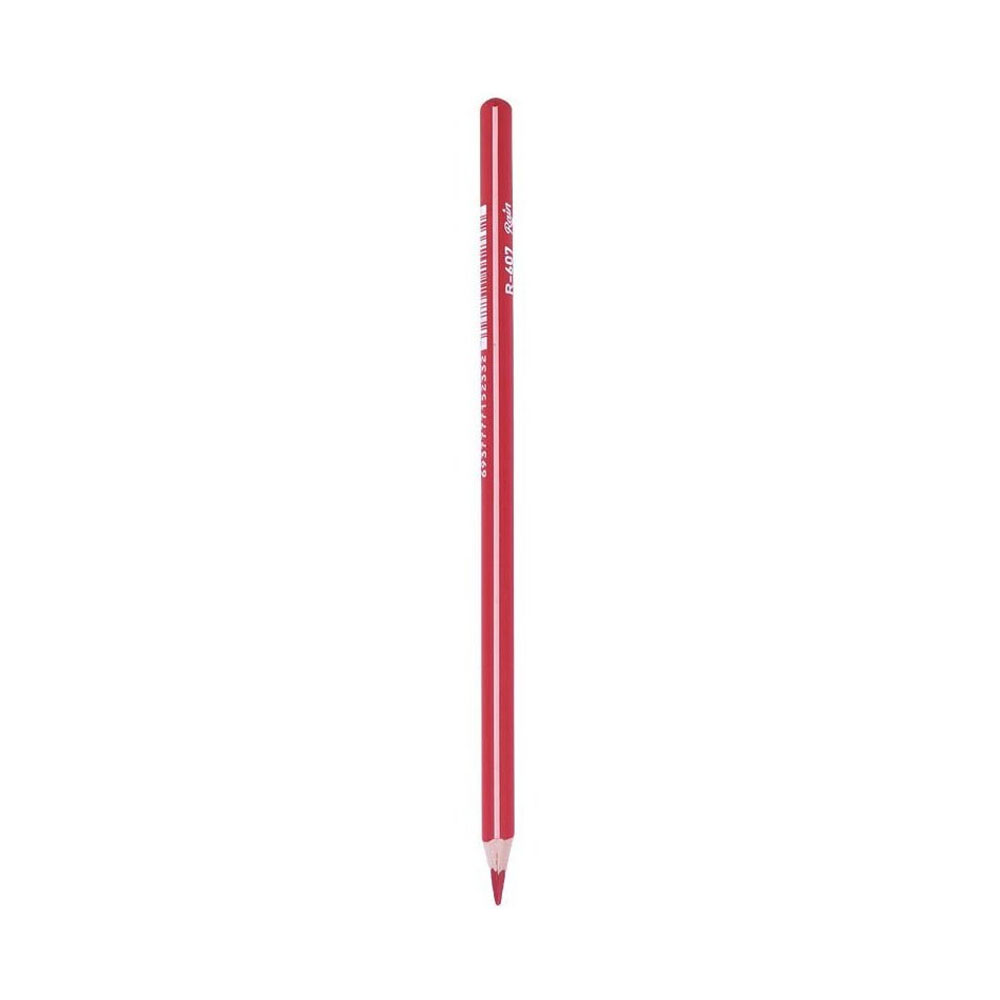 rain r 607 red pencil twobooks 1 مداد قرمز سه گوش Rain مدل R-607 بسته 12 عددی - Image 1