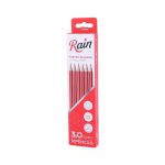 مداد قرمز سه گوش Rain مدل R-607 بسته 12 عددی - Image 3