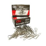 گیره کاغذ CBS مدل Triangle سایز 31mm بسته 100 عددی - Image 2