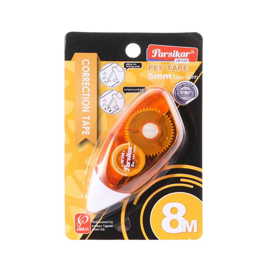 Parsikar JM558 correction tape twobooks 1 غلط گیر نواری پارسیکار مدل JM558 - Image 1