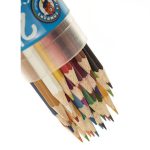 مداد رنگی 24 رنگ آریا مدل 3052 لوله ای - Image 3